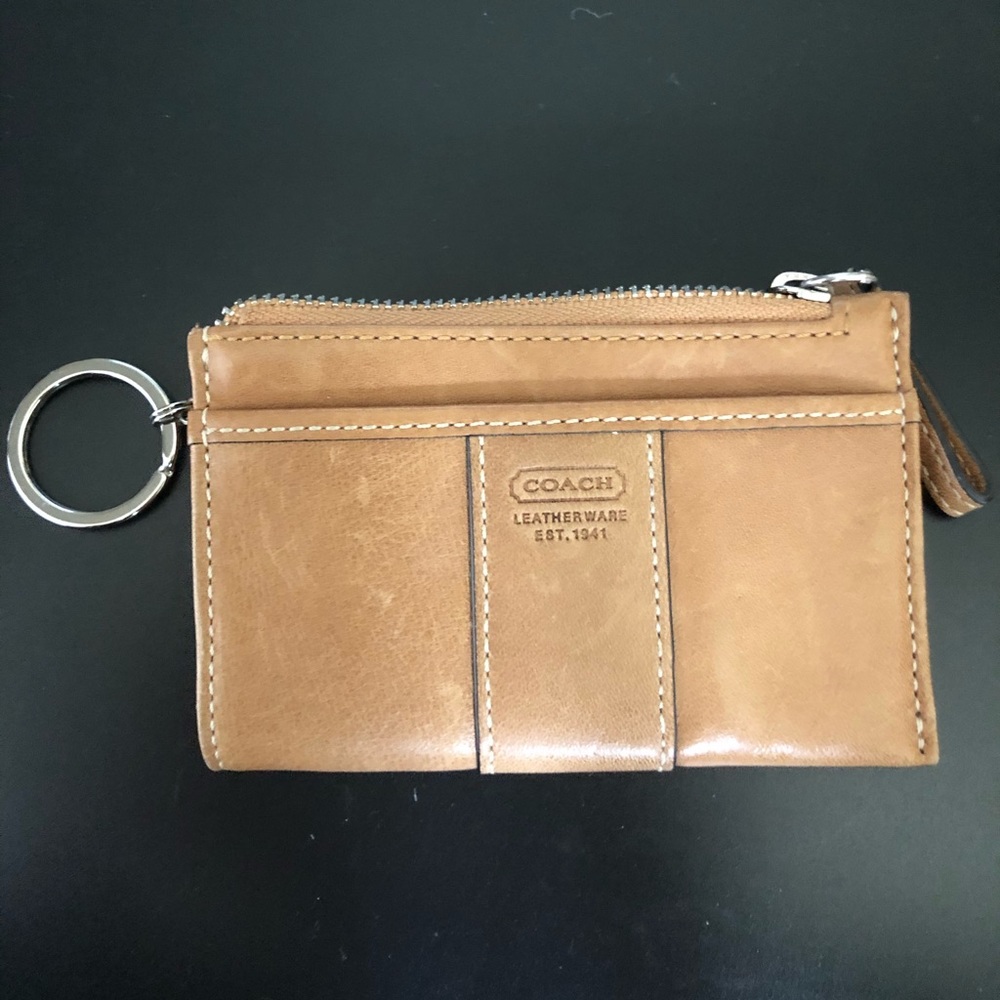Coach keychain wallet